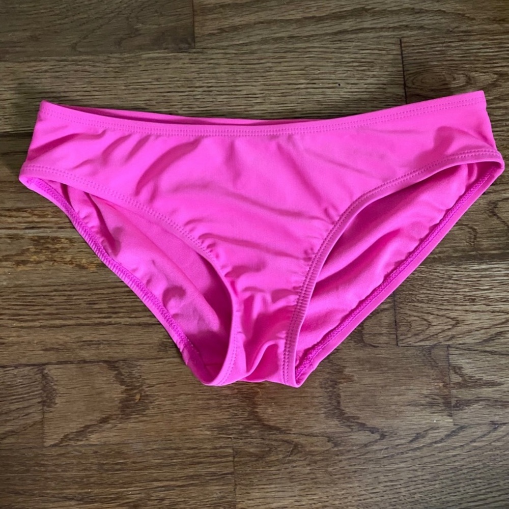 Pink bikini bottoms